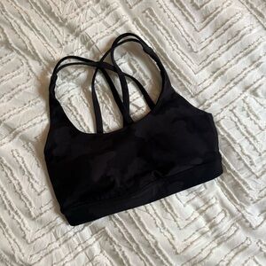 Lululemon Energy Sports Bra in Black Camo